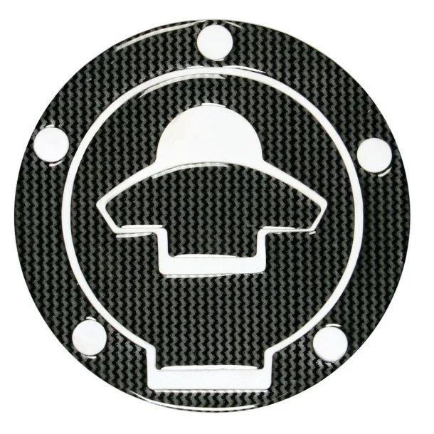 Fuel cap cover Carbon, compatible for - Ducati - 5 holes