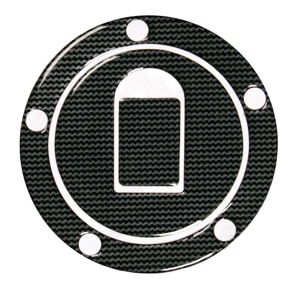 Fuel cap cover Carbon, compatible for - Kawasaki - 5 holes thumb