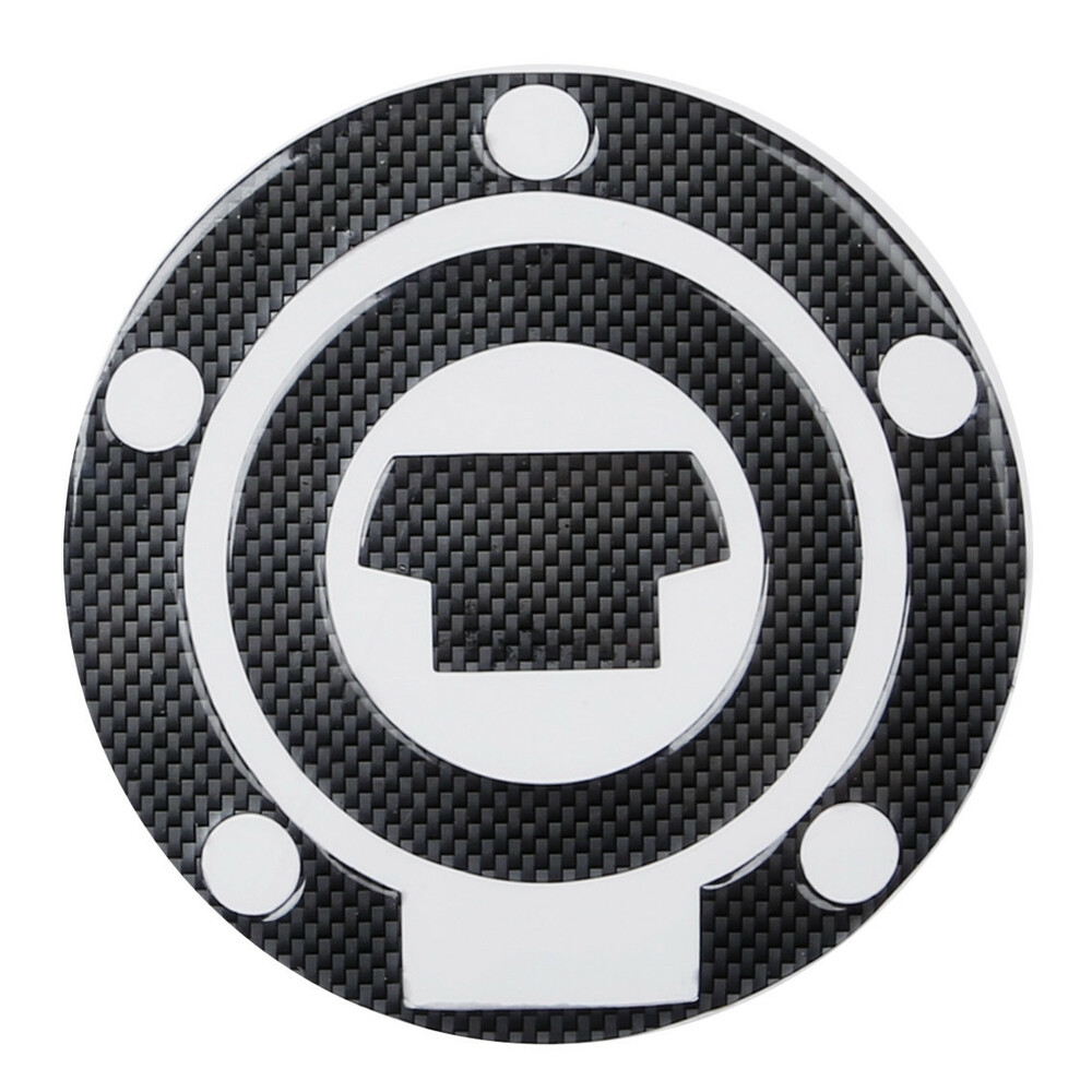 Fuel cap cover Carbon, compatible for - Yamaha - 5 holes thumb