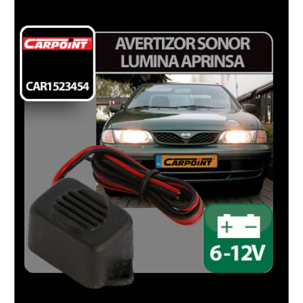 Carpoint headlight reminder alarm 6-12V