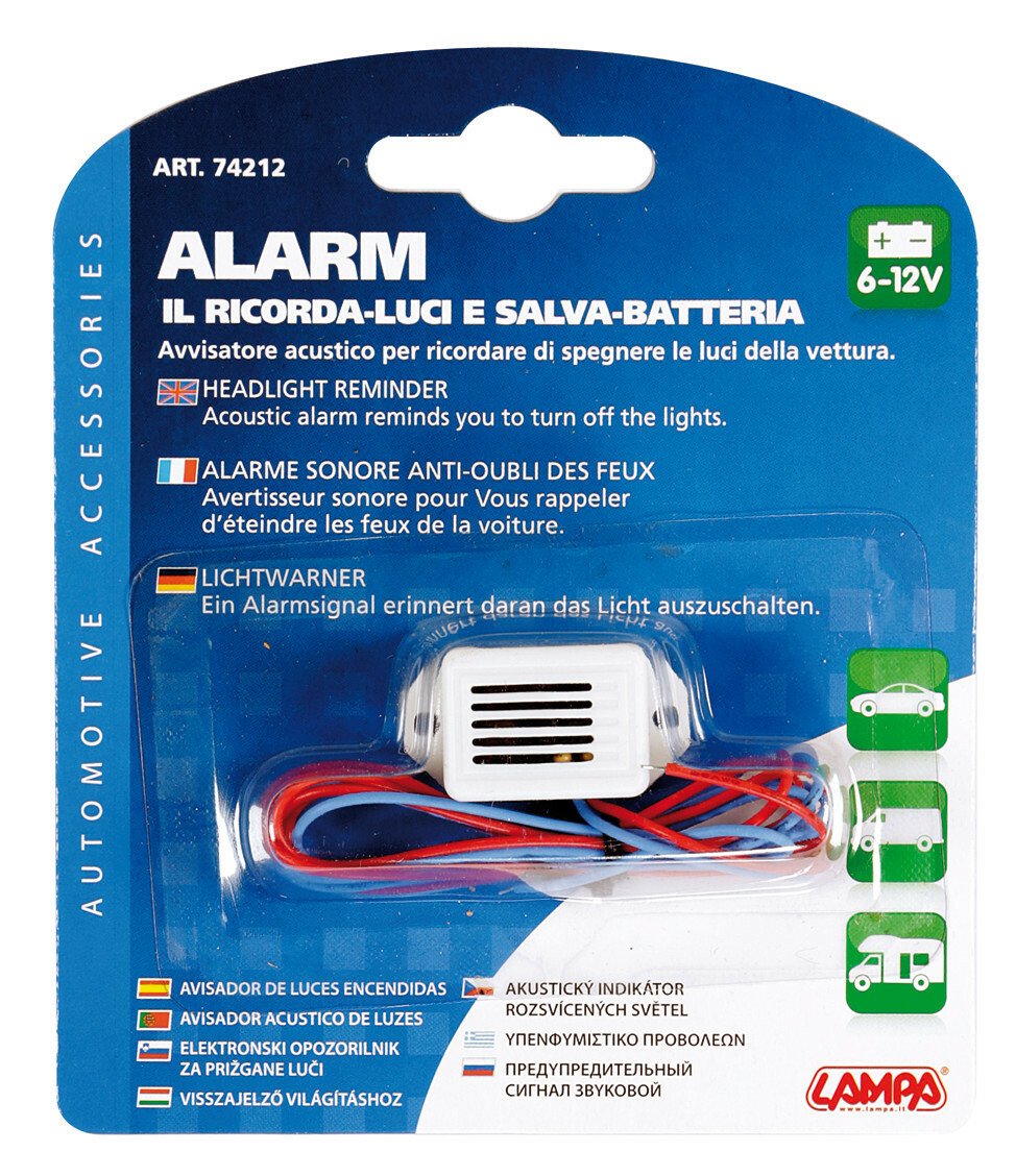 Lampa headlight reminder alarm 6-12V thumb