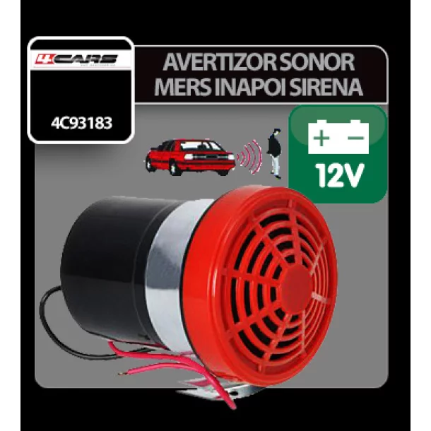 Avertizor sonor mers inapoi 12V 4Cars