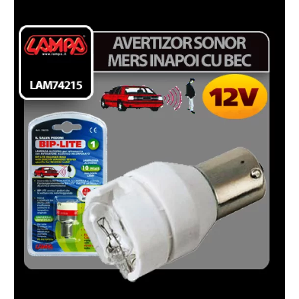 Avertizor sonor mers inapoi cu bec 12V