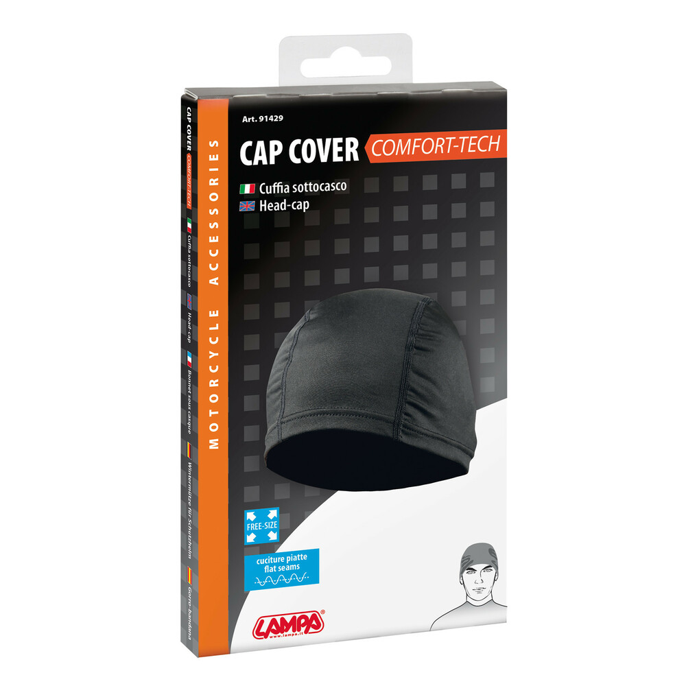 Cap Cover Comfort-Tech, polyester head-cap for helmet use thumb