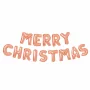 Balon de Crăciun &quot;Merry Christmas” - auriu rosé