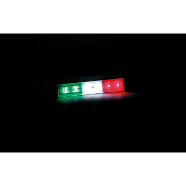 6LED-es szalag 12cm 24V zászló - Olaszország