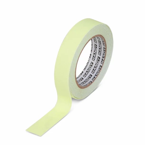 Adhesive tape - non-slip - 5 m x 25 mm - phosphorescent