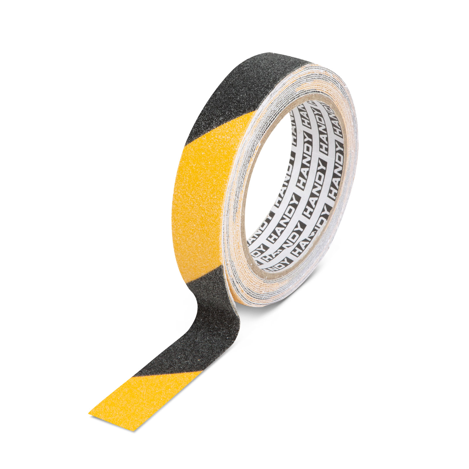 Ragasztószalag - csúszásmentes - 5 m x 25 mm - sárga / fekete thumb