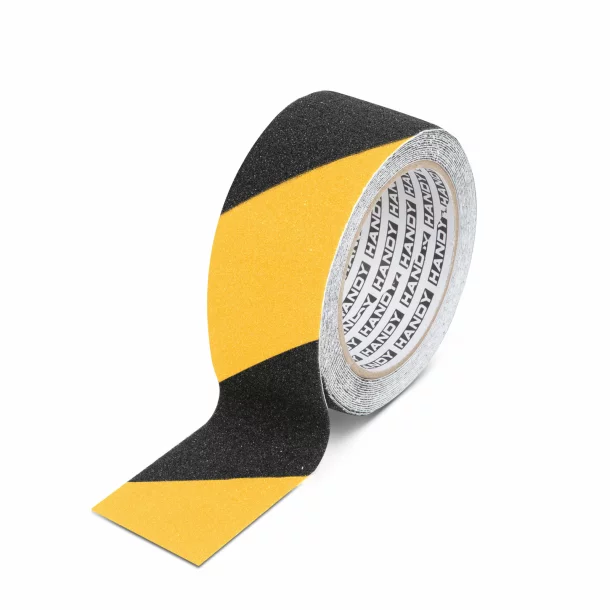 Adhesive tape - non-slip - 5 m x 50 mm - yellow / black
