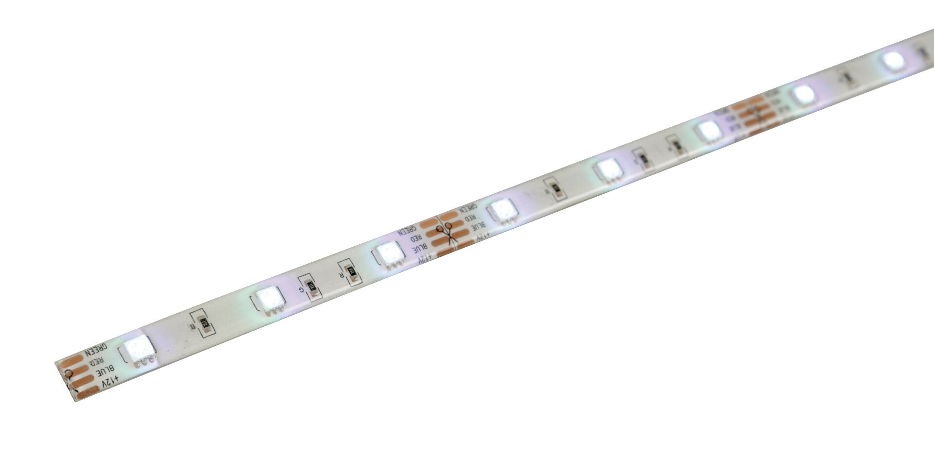 RGB colored Led strip, 12/24V - 200 cm thumb
