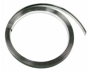 Banda ornament crom adeziva - 4m x 21mm-Resigilat,