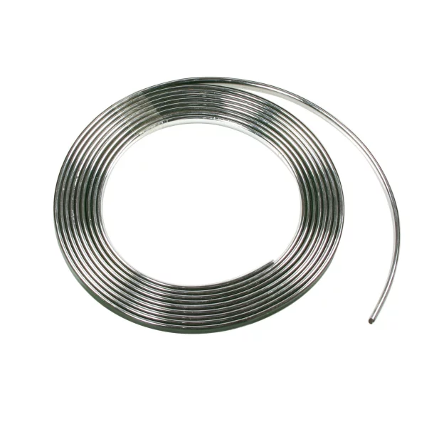 Banda ornament crom adeziva - 4m x 7mm-Resigilat,