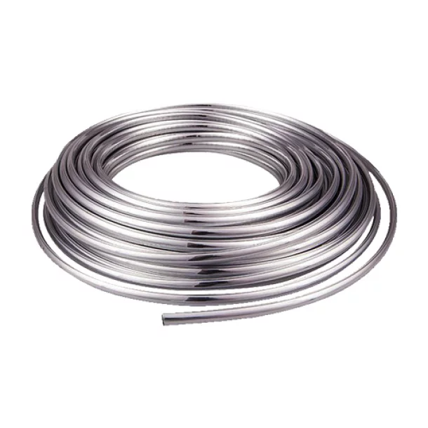 Banda ornament crom adeziva profil U 4Cars - 20m x 8mm-Resigilat,