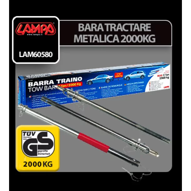 Bara tractare metalica - 2000kg