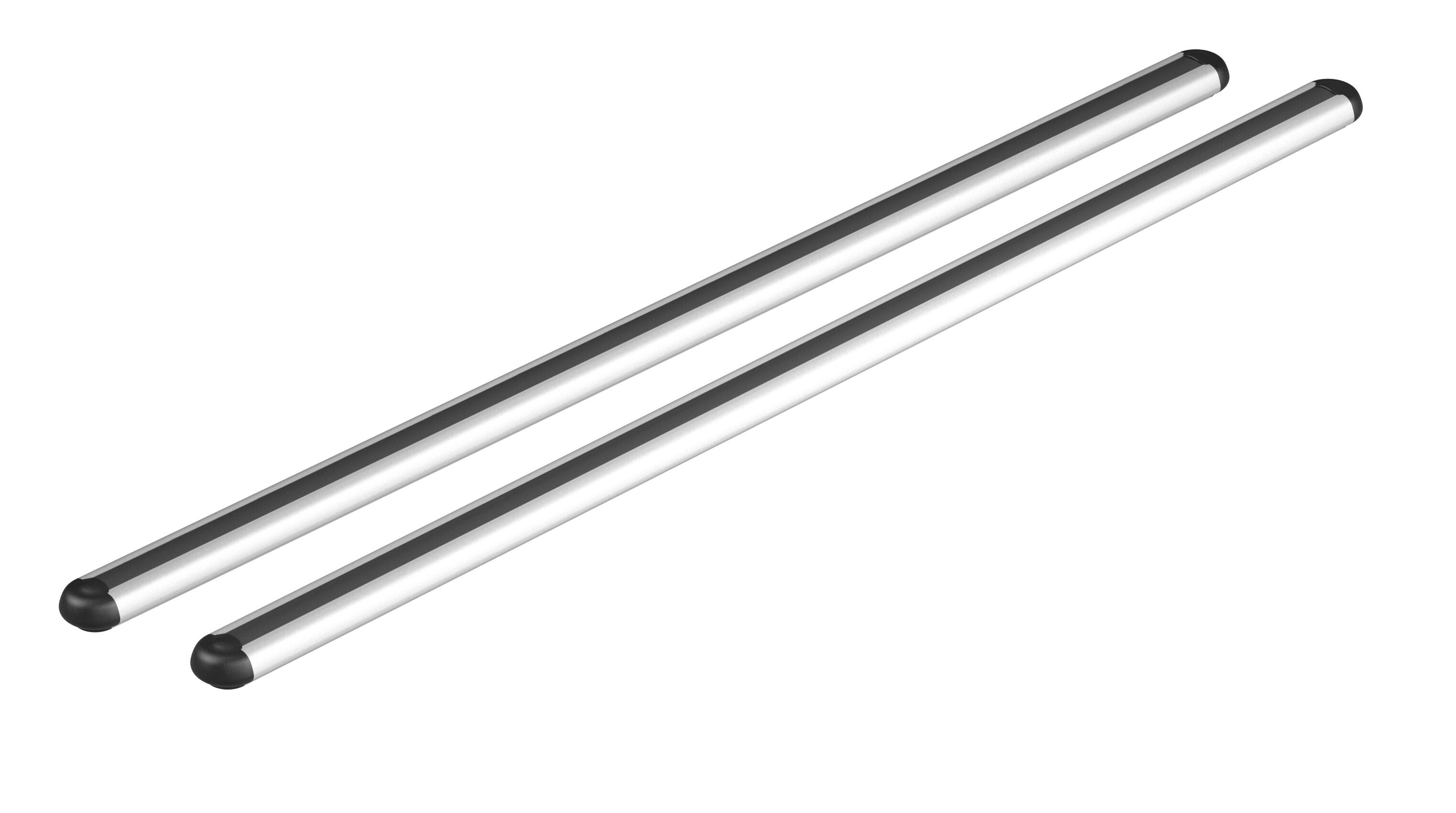 Alumia, pair of aluminium roof bars - L - 127 cm thumb