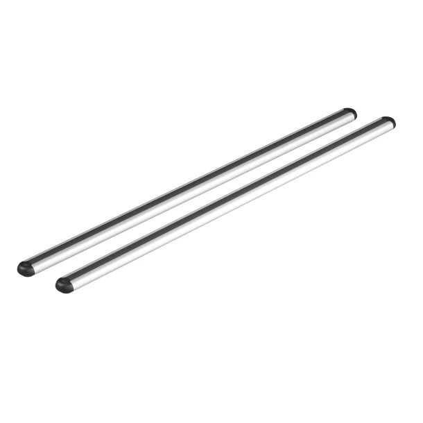 Alumia, pair of aluminium roof bars - L - 127 cm