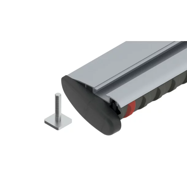 Silenzio, pair of aluminium roof bars - L - 128 cm