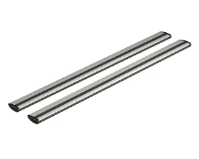 Silenzio, pair of aluminium roof bars - L - 128 cm