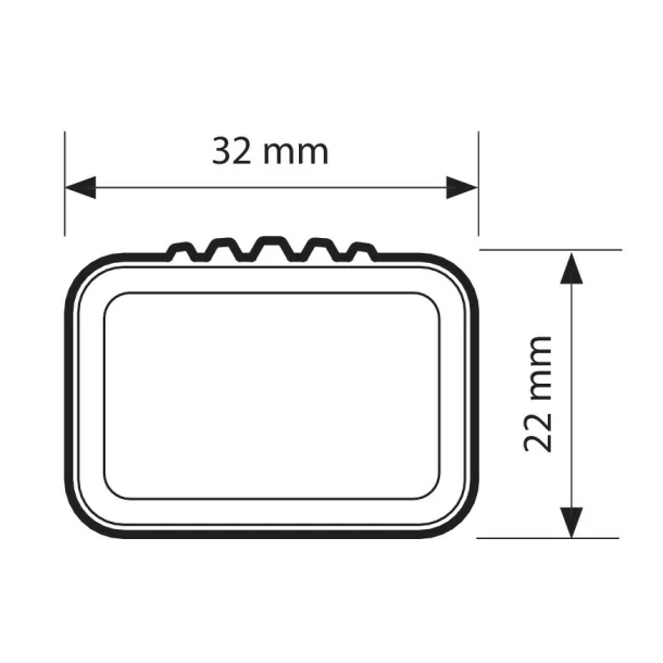 Quadra acél tetőcsomagtartórúd szett, 2 db - L - 127 cm