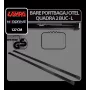 Quadra, pereche de bare portbagaj din otel - L - 127 cm