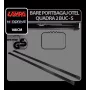 Quadra, pereche de bare portbagaj din otel - S - 108 cm