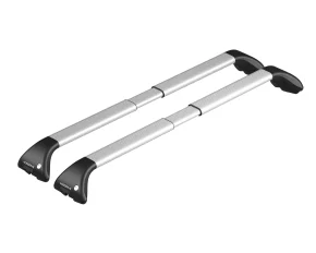 Snap-alu, pair of telescopic aluminium roof bars - L - 100÷136 cm