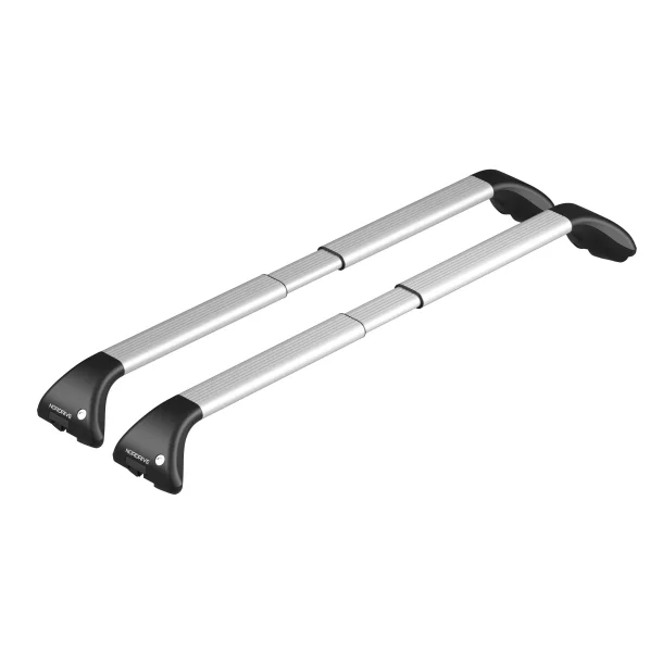Snap-alu, pair of telescopic aluminium roof bars - L - 100÷136 cm