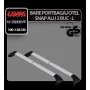 Snap-alu, pair of telescopic aluminium roof bars - L - 100÷136 cm