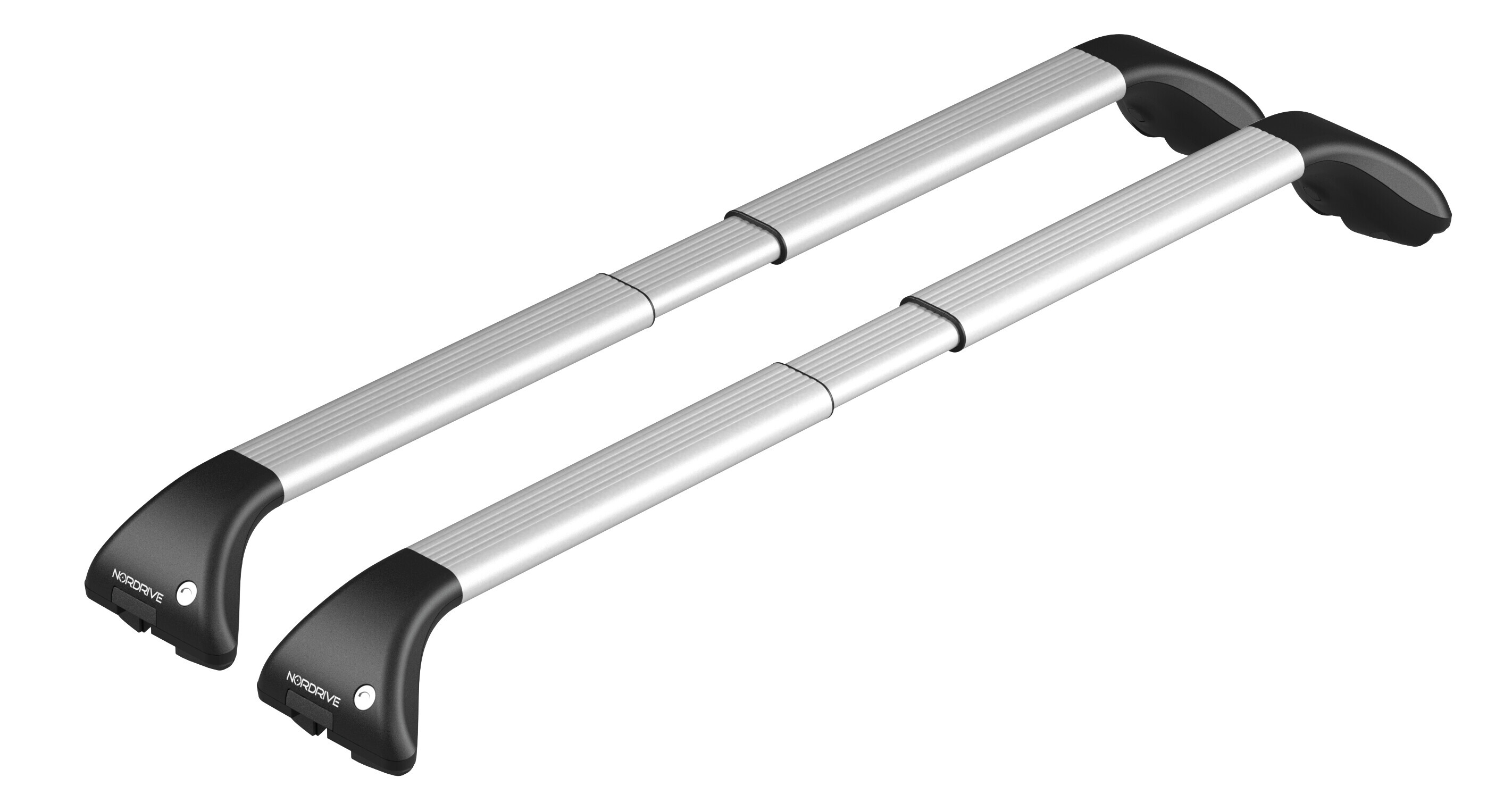 Snap-alu, pair of telescopic aluminium roof bars - S - 80÷111 cm thumb
