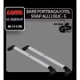 Snap-alu, pair of telescopic aluminium roof bars - S - 80÷111 cm