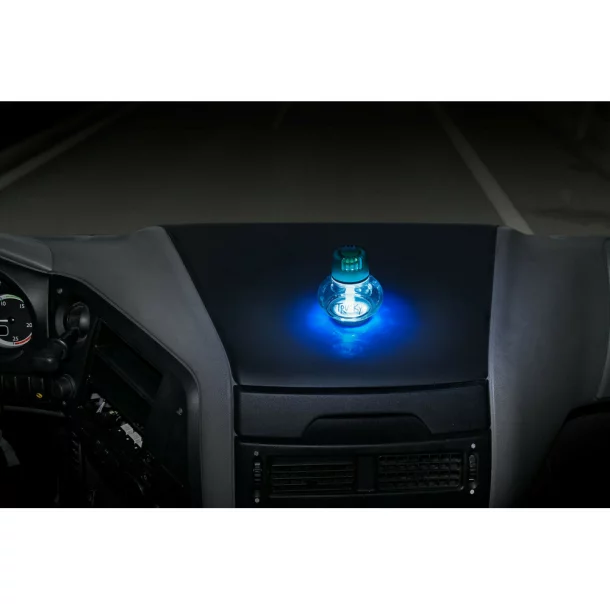 LED-es világítási alap Trucky légfrissítőkhöz, USB tápegység, 7 szín fényerő szabályozóval