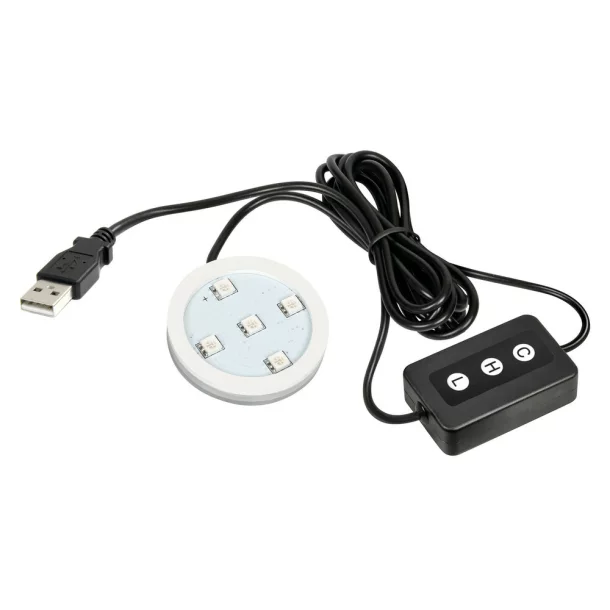 Trucky Led, lighting base, USB - 7 colours with dimmer