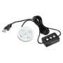 Baza de iluminare LED pentru odorizanti Trucky, alimentare prin USB, 7 culori cu dimmer