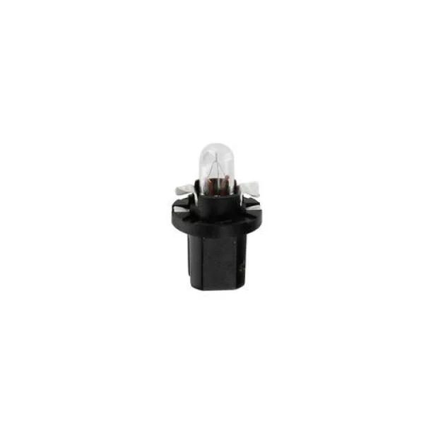 Bec 12V - 1,2W Bord soclu plastic negru B8,5d 1buc Osram