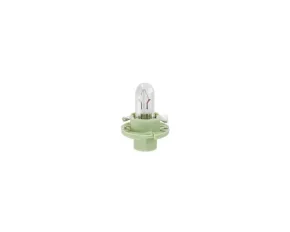 Bec 12V - 2W Bord soclu plastic verde deschis BX8,4d 1buc Narva