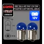 Bec Blu-Xe 5W 12V pozitie cap metal BA15s 2buc-Resigilat,