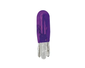 Bec clasic 12V 1,2W iluminat bord cap sticla T5 W2x4,6d 2buc - Violet