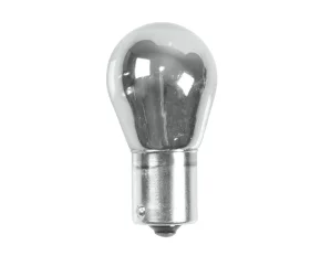 Spare bulb 12V 21W BAU15s asim single filament lamp 2pcs - Chrome/Amber