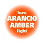 Spare bulb 12V 21W BAU15s asim single filament lamp 2pcs - Chrome/Amber