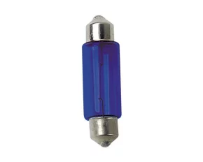 12V Festoon lamp 11x35mm SV8,5-8 2pcs - Blue