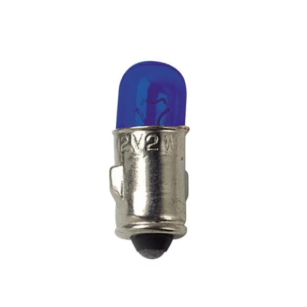 12V Dashboard lamp - (J) - 2W - BA7s - 2 pcs - D/Blister - Blue