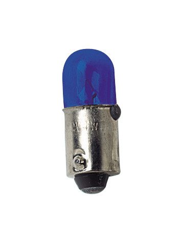 12V Micro lamp - (T4W) - 4W - BA9s - 2 pcs - D/Blister - Blue thumb