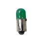 12V Micro lamp - (T4W) - 4W - BA9s - 2 pcs - D/Blister - Green