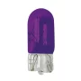 12V Wedge base lamp - (W5W) - 5W - W2,1x9,5d - 2 pcs - D/Blister - Purple