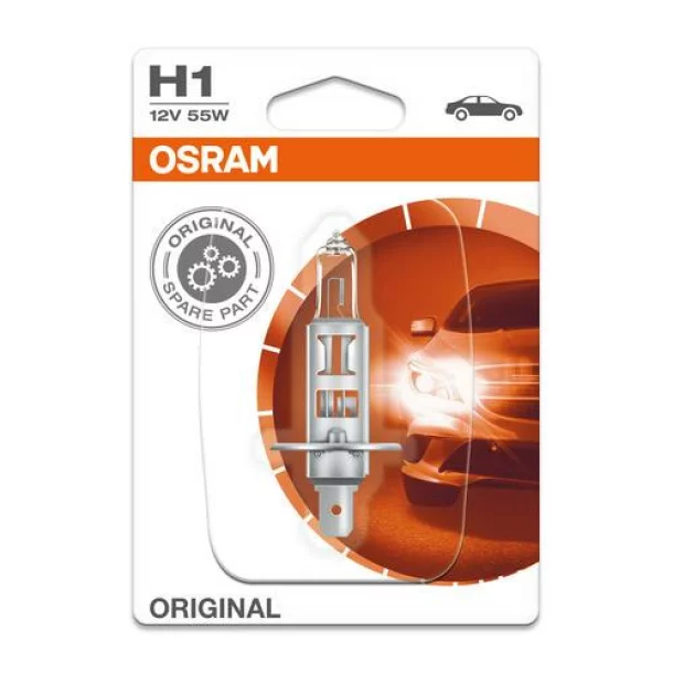 Izzó halogén 12V - H1 - 55W Original Line P14,5s 1db Osram