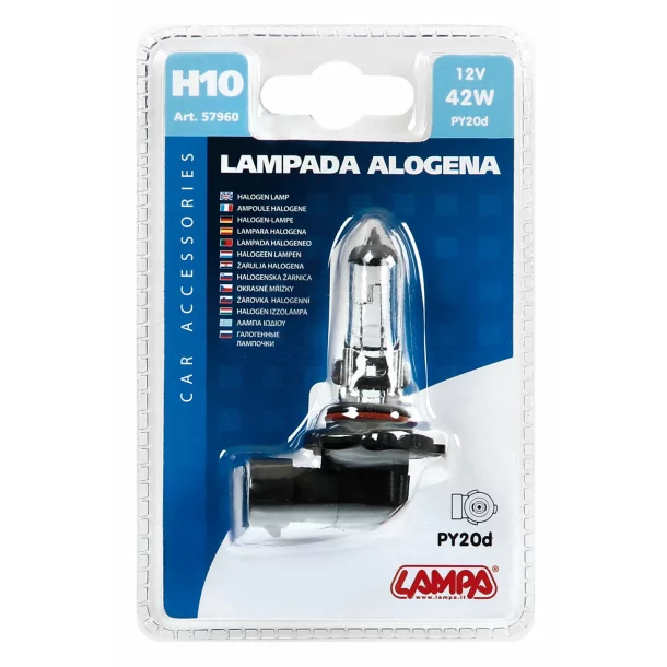 12V - H10 - 42W - PY20d 1pcs Lampa