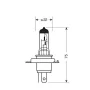 Osram 12V - H4 - 60/55W Night Breaker Laser +150% P43t 2pcs