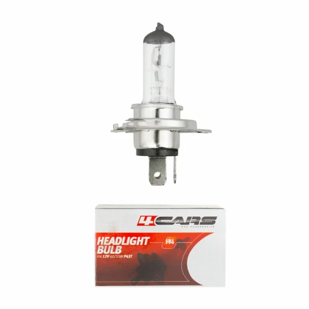 4Cars 12V classic bulb - H4 - 60/55W - P43t - 1 pcs - Box