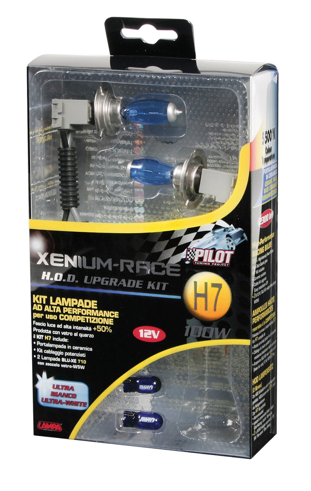 12V - H7 - 100W Xenium Race PX26d 2pcs + Bonus pack thumb