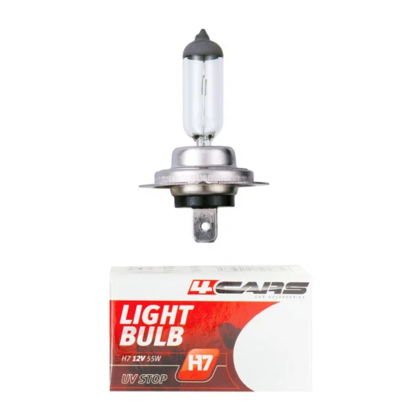 Bec halogen 12V - H7 - 55W - PX26d 1buc 4Cars